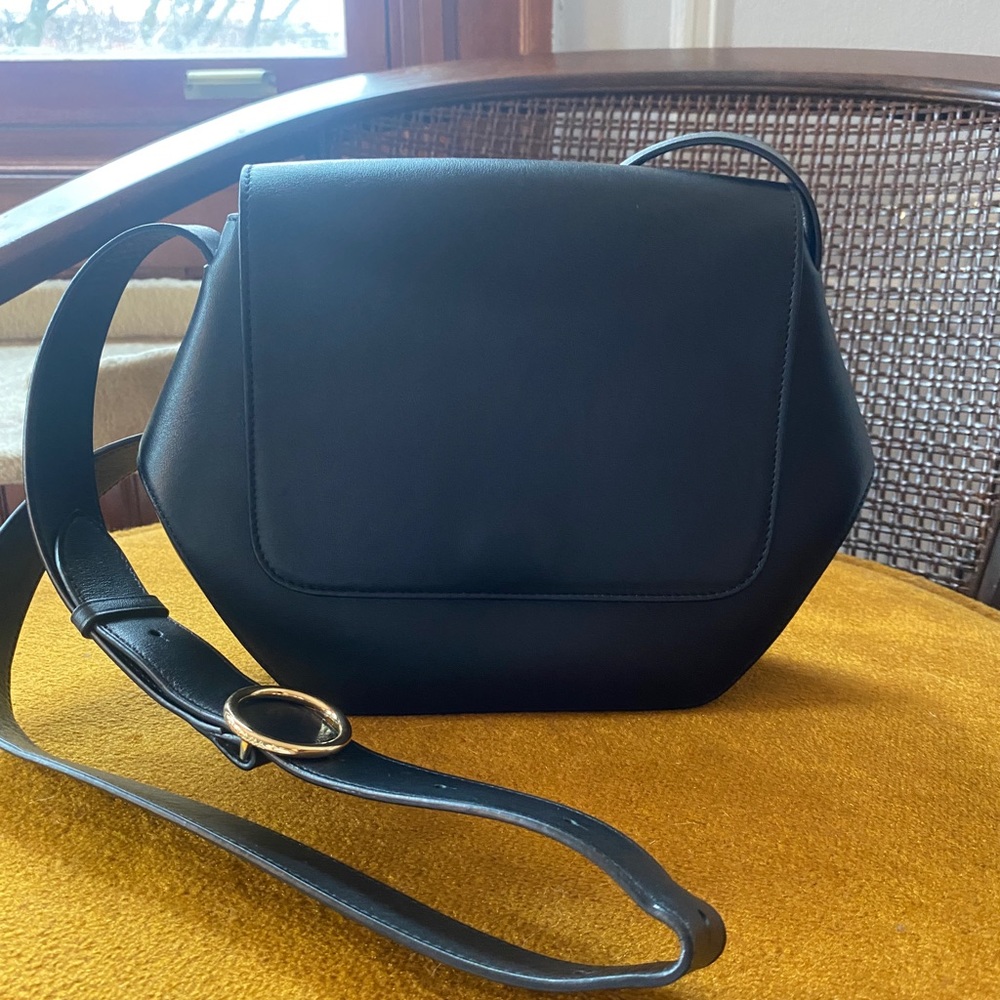 Cuyana hexagon crossbody